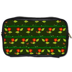 Plants And Flowers Toiletries Bags by linceazul