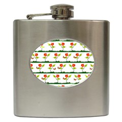 Plants And Flowers Hip Flask (6 Oz) by linceazul