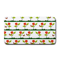 Plants And Flowers Medium Bar Mats by linceazul