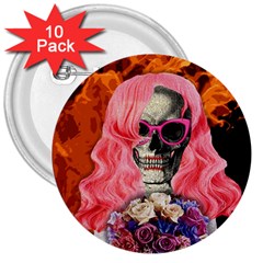 Bride From Hell 3  Buttons (10 Pack)  by Valentinaart