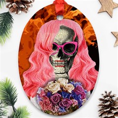 Bride From Hell Oval Ornament (two Sides) by Valentinaart