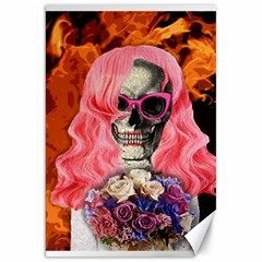 Bride From Hell Canvas 20  X 30   by Valentinaart