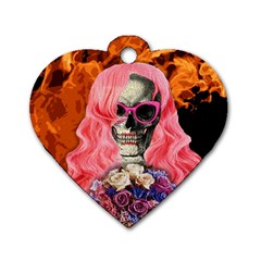 Bride From Hell Dog Tag Heart (two Sides) by Valentinaart