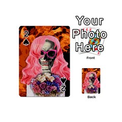 Bride From Hell Playing Cards 54 (mini)  by Valentinaart