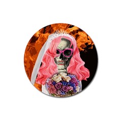 Bride From Hell Magnet 3  (round) by Valentinaart