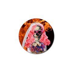 Bride From Hell Golf Ball Marker by Valentinaart