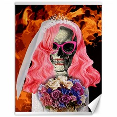 Bride From Hell Canvas 12  X 16   by Valentinaart