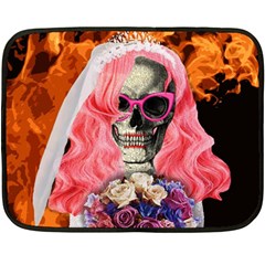 Bride From Hell Fleece Blanket (mini) by Valentinaart