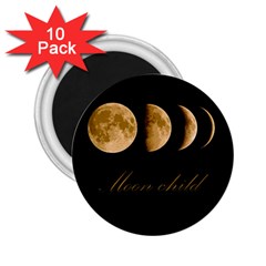 Moon Child 2 25  Magnets (10 Pack)  by Valentinaart