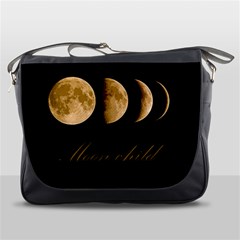 Moon Child Messenger Bags by Valentinaart