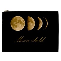 Moon Child Cosmetic Bag (xxl)  by Valentinaart