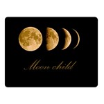 Moon child Double Sided Fleece Blanket (Small)  45 x34  Blanket Back