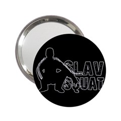 Slav Squat 2 25  Handbag Mirrors by Valentinaart