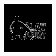 Slav Squat Medium Glasses Cloth by Valentinaart