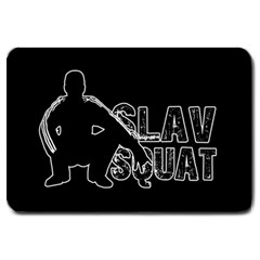 Slav Squat Large Doormat  by Valentinaart