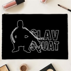 Slav Squat Cosmetic Bag (xxl)  by Valentinaart