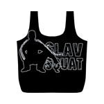 Slav Squat Full Print Recycle Bags (M)  Front