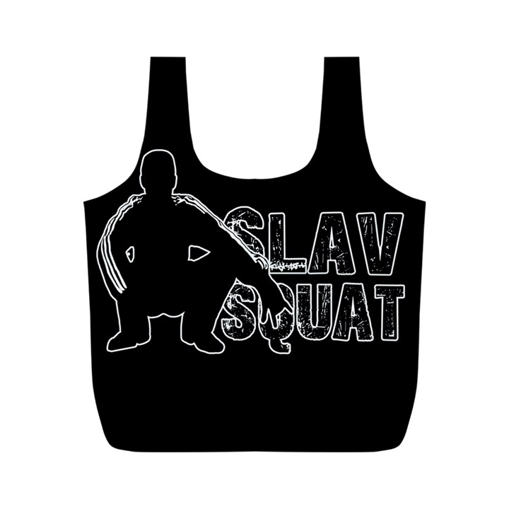 Slav Squat Full Print Recycle Bags (M) 