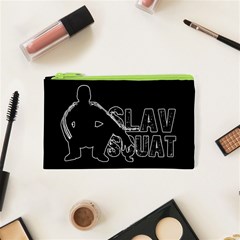 Slav Squat Cosmetic Bag (xs) by Valentinaart