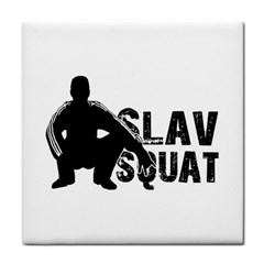 Slav Squat Tile Coasters by Valentinaart