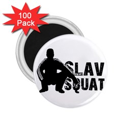 Slav Squat 2 25  Magnets (100 Pack)  by Valentinaart