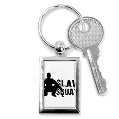 Slav Squat Key Chains (rectangle)  by Valentinaart