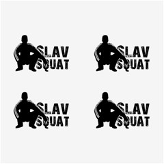 Slav Squat Belt Buckles by Valentinaart