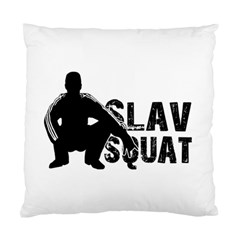 Slav Squat Standard Cushion Case (two Sides) by Valentinaart