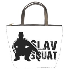 Slav Squat Bucket Bags by Valentinaart