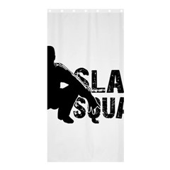 Slav Squat Shower Curtain 36  X 72  (stall)  by Valentinaart