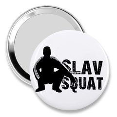 Slav Squat 3  Handbag Mirrors by Valentinaart