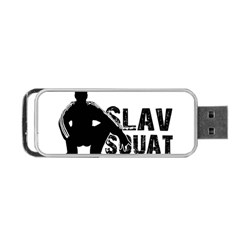 Slav Squat Portable Usb Flash (one Side) by Valentinaart