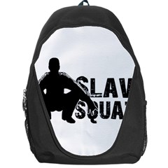 Slav Squat Backpack Bag by Valentinaart