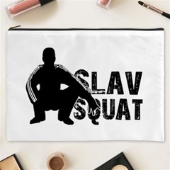 Slav Squat Cosmetic Bag (xxxl)  by Valentinaart