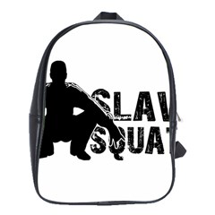 Slav Squat School Bags (xl)  by Valentinaart