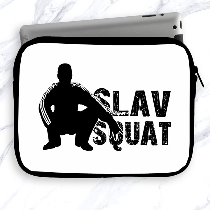 Slav Squat Apple iPad 2/3/4 Zipper Cases