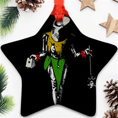 Joker  Star Ornament (two Sides) by Valentinaart