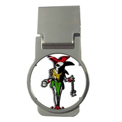 Joker  Money Clips (round)  by Valentinaart