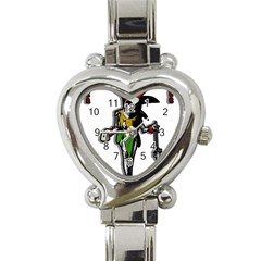 Joker  Heart Italian Charm Watch by Valentinaart