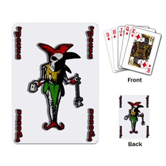 Joker  Playing Card by Valentinaart