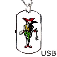 Joker  Dog Tag Usb Flash (two Sides) by Valentinaart