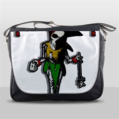 Joker  Messenger Bags by Valentinaart