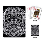 Tattoo tribal owl Playing Card Back