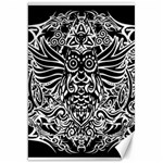 Tattoo tribal owl Canvas 20  x 30   19.62 x28.9  Canvas - 1