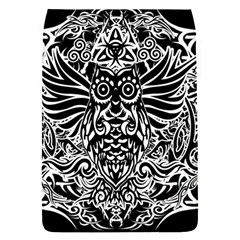 Tattoo Tribal Owl Flap Covers (s)  by Valentinaart