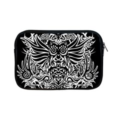 Tattoo Tribal Owl Apple Ipad Mini Zipper Cases by Valentinaart