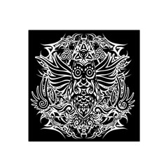 Tattoo Tribal Owl Satin Bandana Scarf by Valentinaart