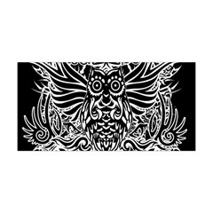 Tattoo Tribal Owl Yoga Headband by Valentinaart