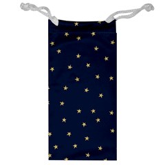 Navy/gold Stars Jewelry Bag by Colorfulart23