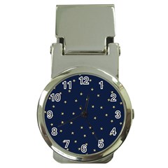 Navy/gold Stars Money Clip Watches by Colorfulart23